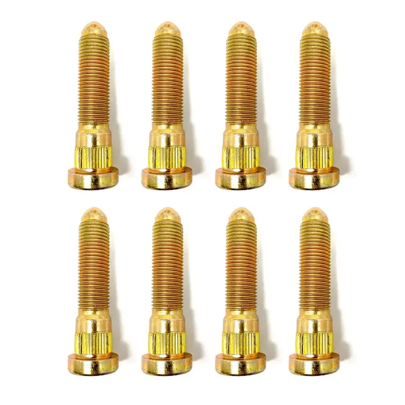 Kryptonite Death Grip Zinc Plated Wheel Studs For 2001-2010 Gm 2500/3500 Hd 1