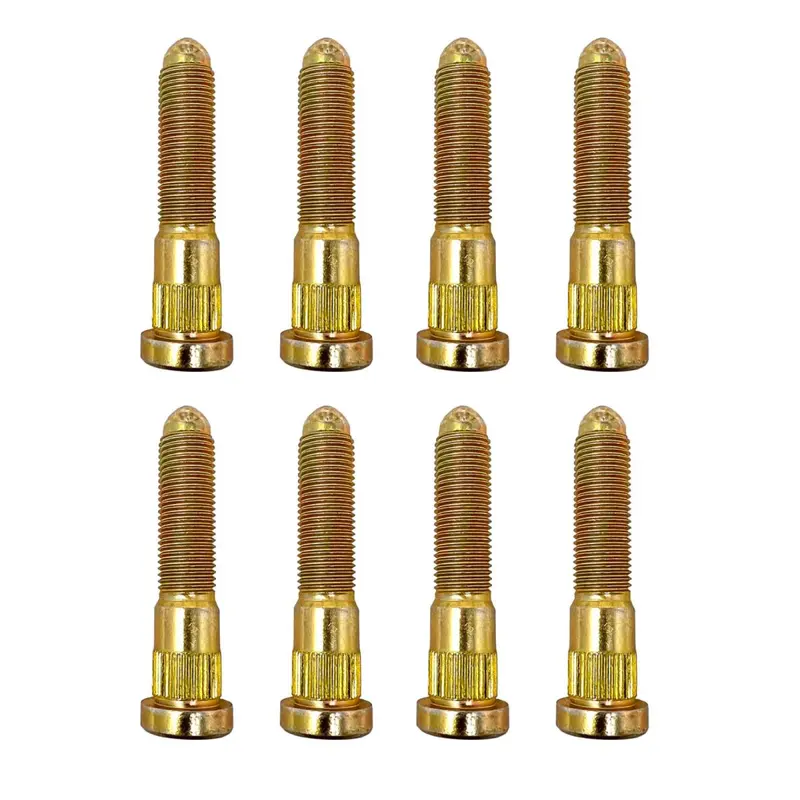 Kryptonite Death Grip Zinc Plated Wheel Studs For 2011-2023 Gm 2500/3500 Hd 1