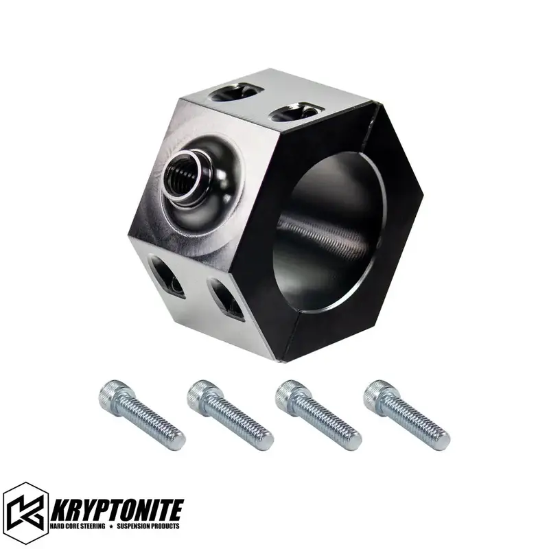 Kryptonite Steering Stabilizer Bracket Adapter Kit For 2005-2023 Ford F250/F350 1