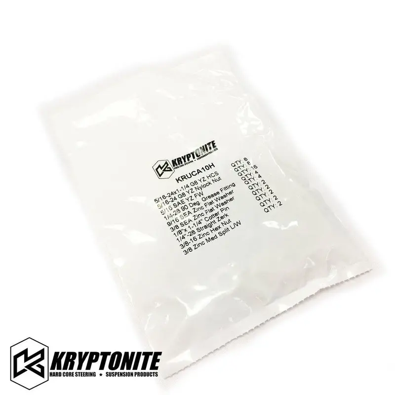 Kryptonite Upper Control Arm Hardware Kit For 01-10 Chevy/Gmc 2500Hd/3500Hd 1