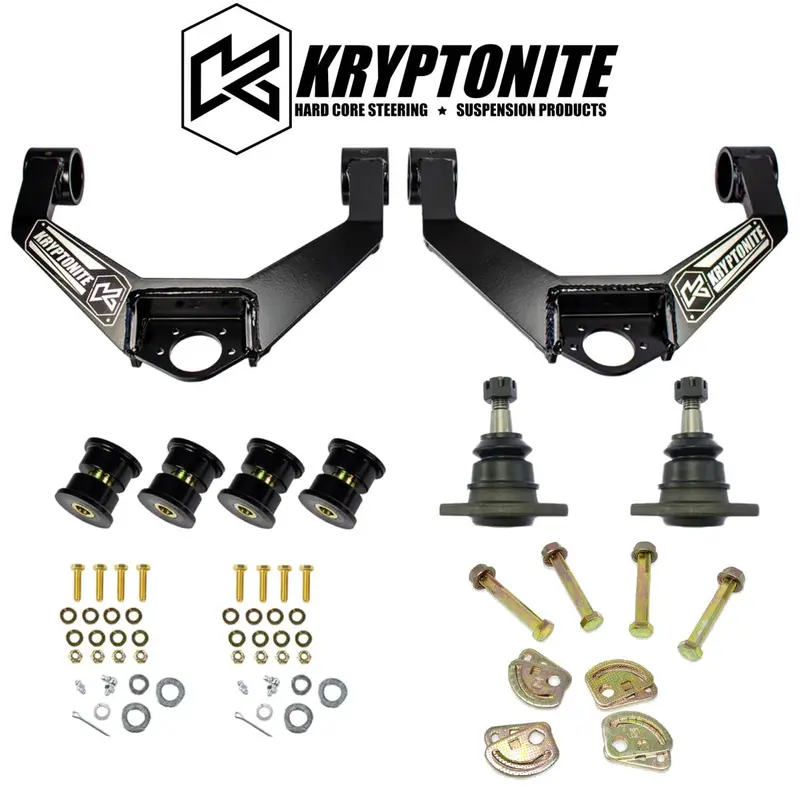 Kryptonite Upper Control Arm Kit/Cam Bolt Kit For 2020+ Chevy/Gmc 2500Hd/3500Hd 1