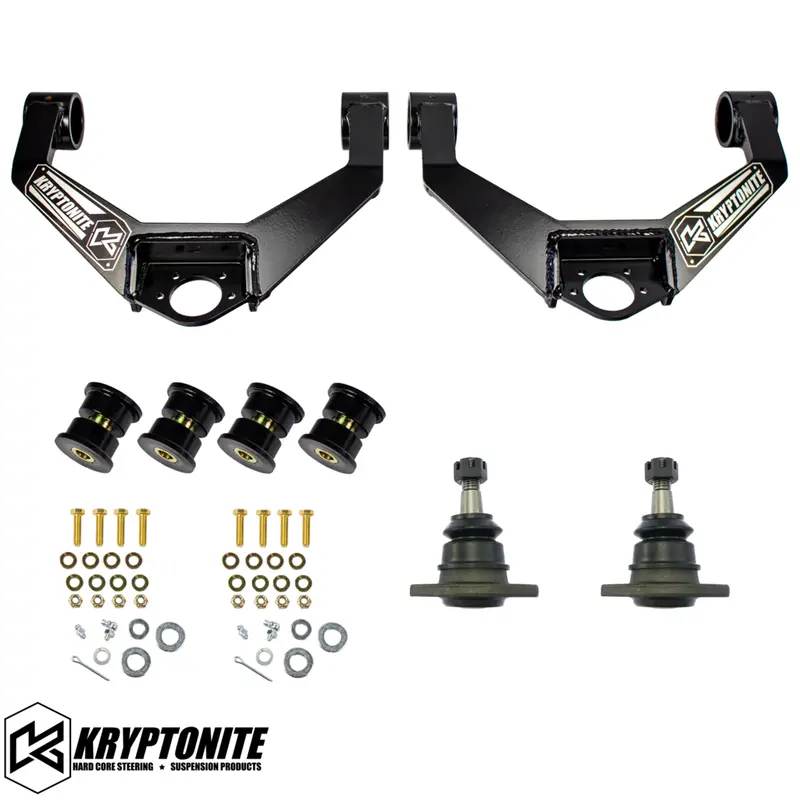 Kryptonite Upper Control Arm Kit/Cam Bolt Kit For 2020+ Chevy/Gmc 2500Hd/3500Hd 2