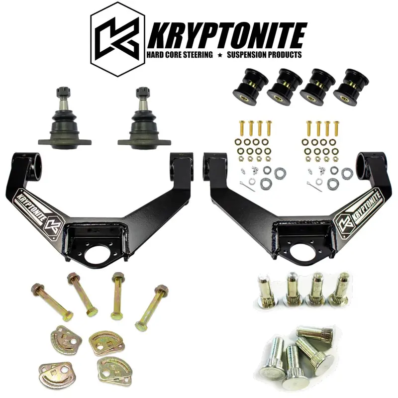 Kryptonite Upper Control Arm Kit/Cam Bolt & Pin Kit For 2020+ Gm 2500Hd/3500Hd 1