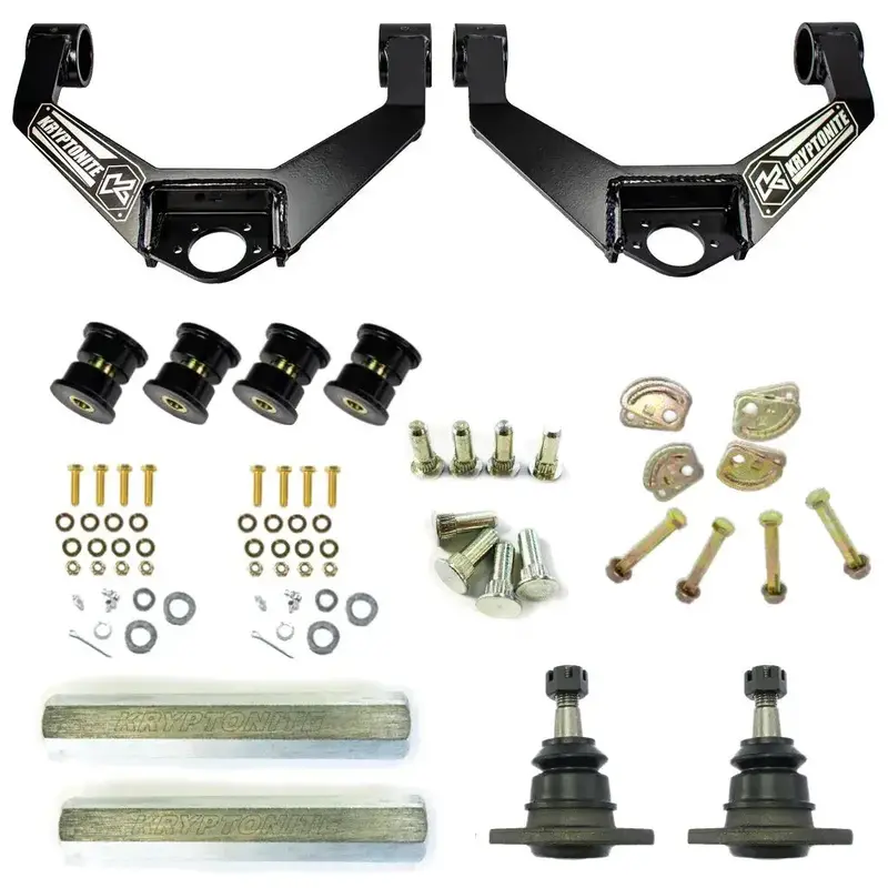 Kryptonite Upper Control Arms/Cam Kit/Tie Rod Sleeves For 20+ Gm 2500Hd/3500Hd 1