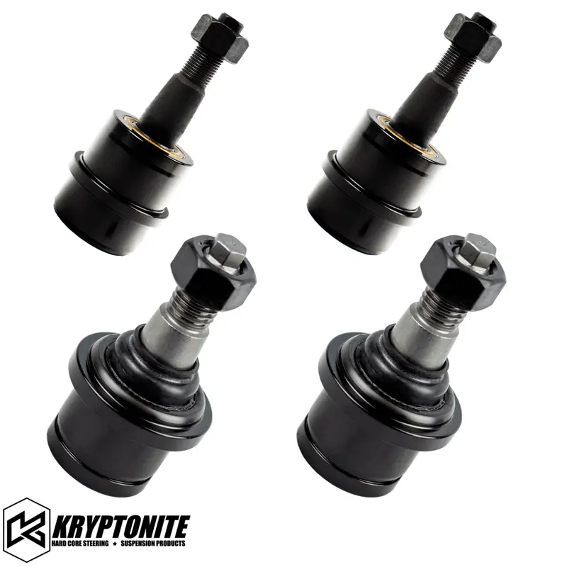 Kryptonite Upper Lower Ball Joint Package For 03-13 Dodge Ram 2500/3500 Cummins 1