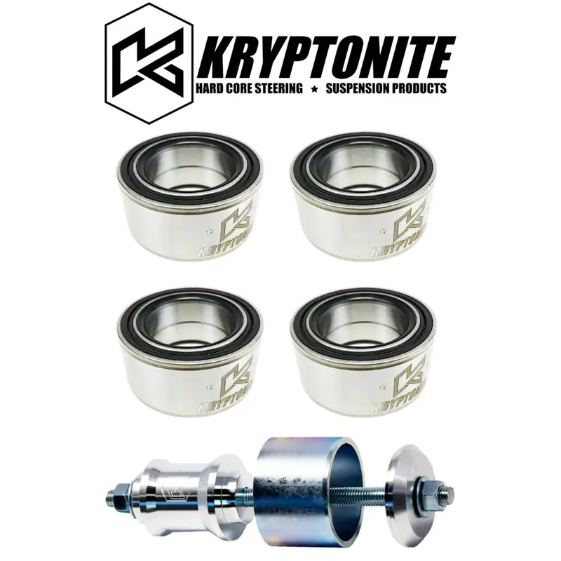 Kryptonite Wheel Bearing & Install Tool Kit For 2014-2023 Rzr Xp1000 & Turbo 1