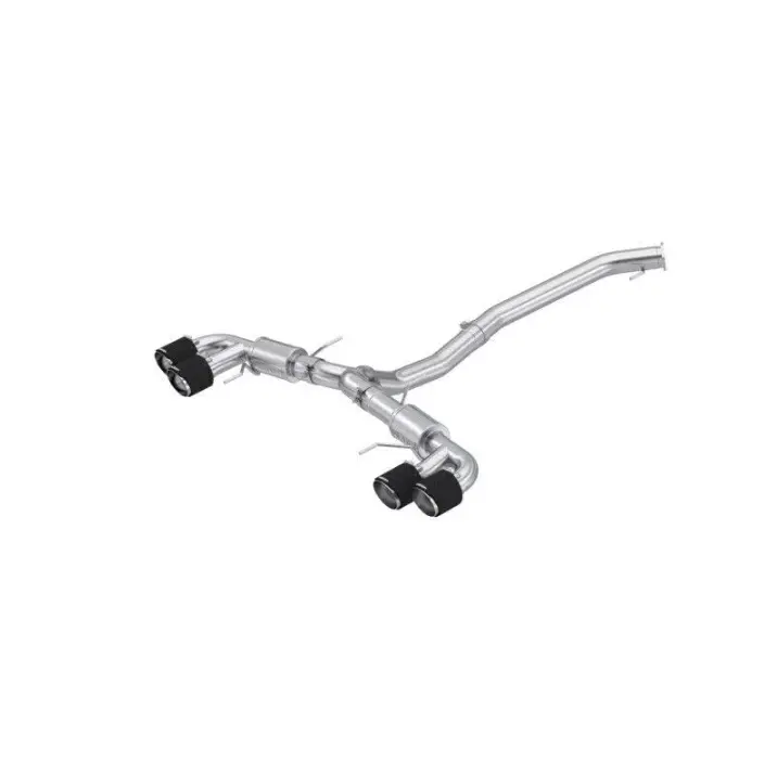 Mbrp 3.5'' Armor Pro Cat-Back Quad Carbon Tip Exhaust For 2009-2024 Nissan Gtr 1