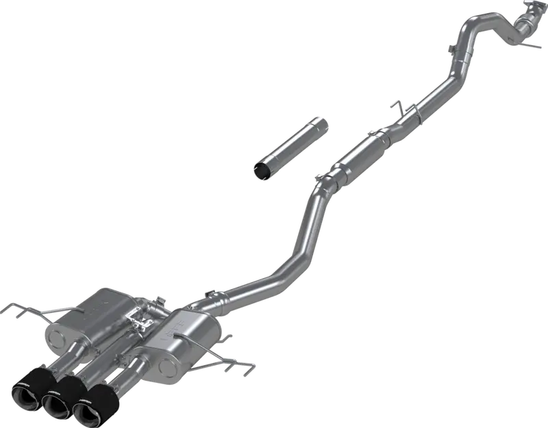 Mbrp 3" Cat-Back Triple Outlet W/ Carbon Fiber Tips For 2024-2025 Integra Type-S 2.0L 1