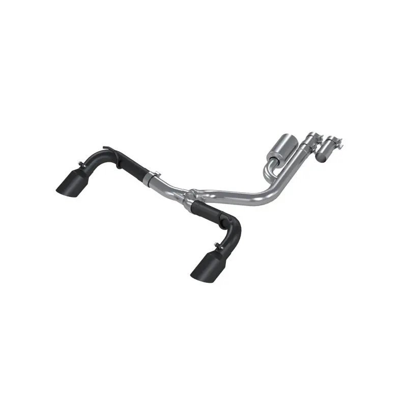 Mbrp Armor Blk 2.5 Inch Res-Back Dual Exhaust For 21–25 Ford Bronco Sport 1.5L/2.0L 1
