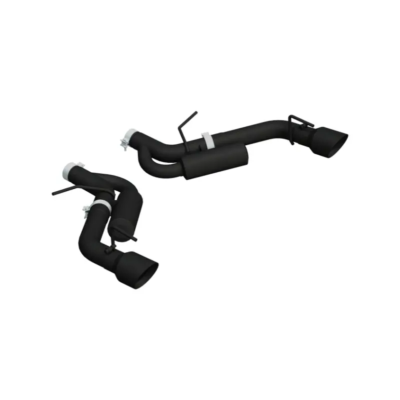 Mbrp Armor Blk 3" Axle-Back Dual Exit Exhaust For 16–24 Chevy Camaro Ss Non-Npp 1