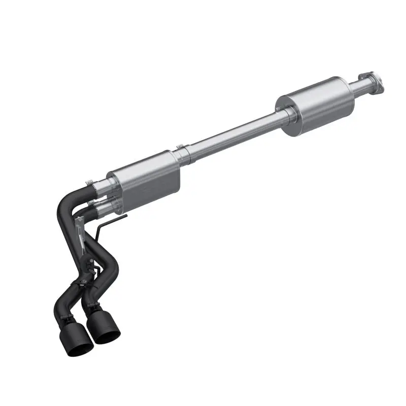 Mbrp Armor Blk 3" Cat-Back Pre-Axle Exhaust For 21–25 Ford F-150 2.7L/3.5L/5.0L 1