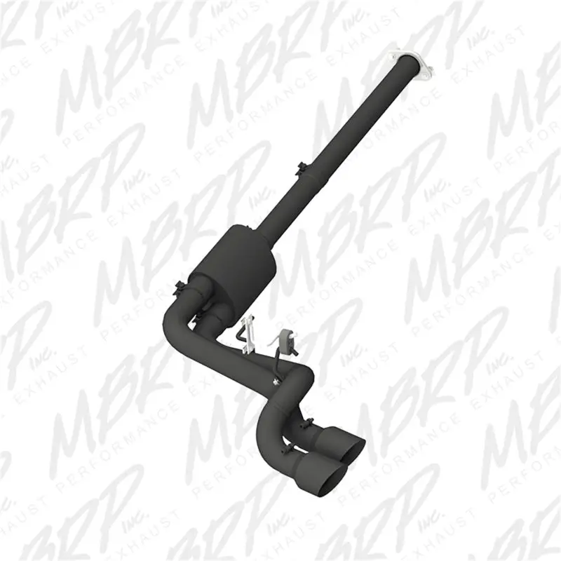 Mbrp Armor Blk 3 Inch Cat-Back Side Exit Exhaust For 09–14 Ford F-150 3.5L/5.0L/3.7L 2