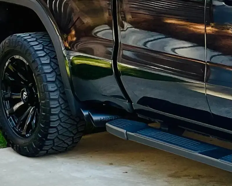 Mbrp Armor Blk 3 Inch Cat-Back Side Exit Exhaust For 19–25 Silverado 1500 4.3L/5.3L 2