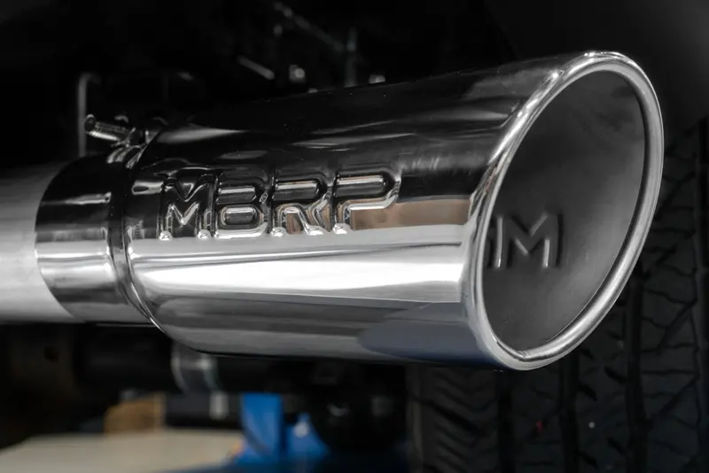 Mbrp Armor Blk 3In Cat-Back Single Exit Exhaust For 21–25 Ford F-150 2.7L/3.5L/5.0L 2