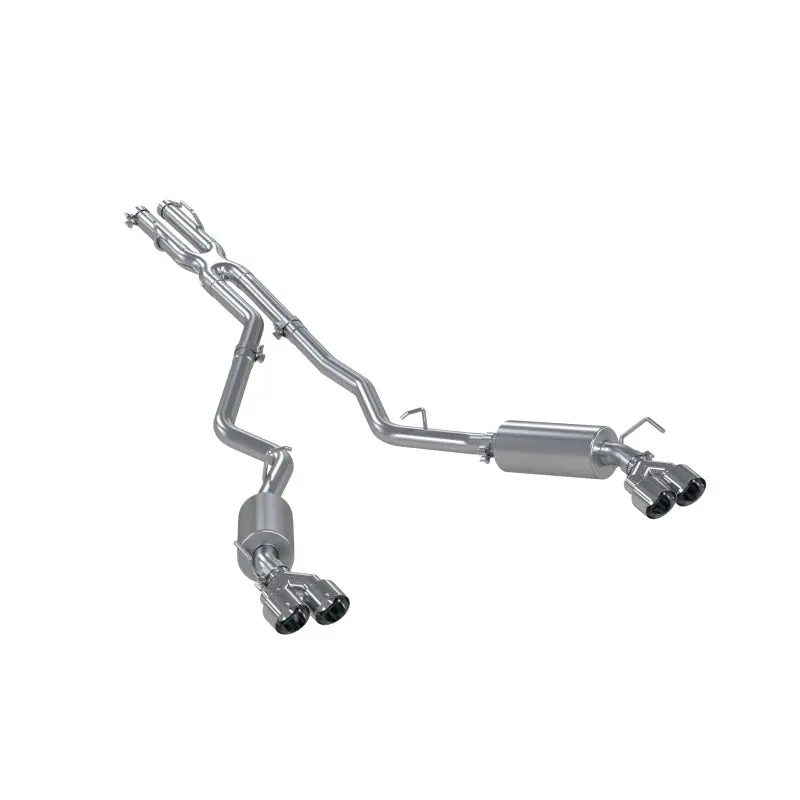 Mbrp Armor Lite 2.5" Cat-Back Exhaust 4" Quad Tips For 20–25 Ford Explorer St 1