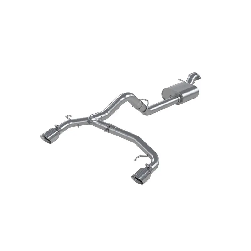 Mbrp Armor Lite 3 Inch Cat-Back Dual Exhaust For 21-25 Ford Bronco 2.3L/2.7L 1
