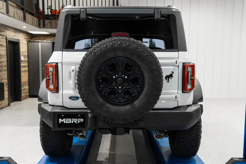 Mbrp Armor Lite 3 Inch Cat-Back Dual Exhaust For 21-25 Ford Bronco 2.3L/2.7L 2