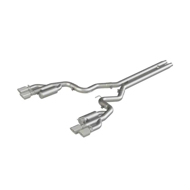 Mbrp Armor Lite 3 Inch Cat-Back Quad Exit Exhaust For 18-23 Ford Mustang Gt 5.0L V8 1