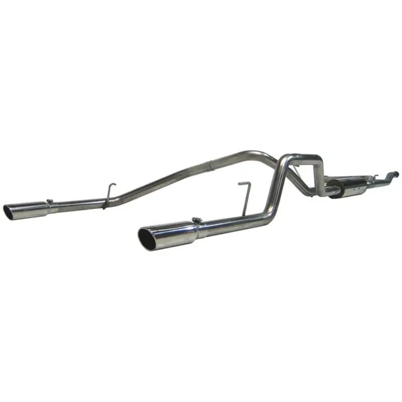 Mbrp Armor Plus 2.5 Inch Cat-Back Dual Rear Exhaust For 04–15 Nissan Titan 5.6L 1