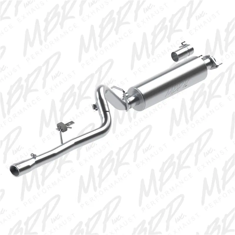 Mbrp Armor Plus 2.5 Inch Cat-Back Exhaust For 1986–2001 Jeep Cherokee 2.5L/4.0L 2