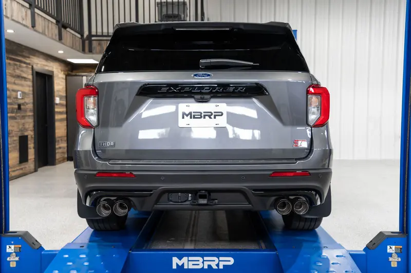 Mbrp Armor Pro 2.5" Axle-Back Dual Quad For 20–25 Ford Explorer St 3.0L/Aviator 2
