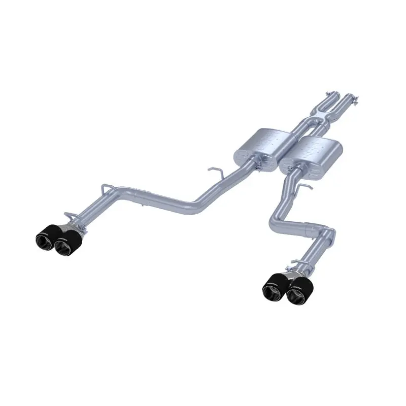 Mbrp Armor Pro 2.5" Cat-Back Exhaust Quad Tip For 15–23 Dodge Challenger 3.6L V6 1
