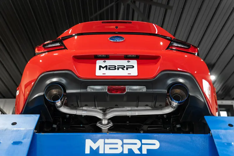 Mbrp Armor Pro 2.5 Inch Axle-Back Exhaust 5 Inch Cf Tip For 22–25 Subaru/Toyota Brz/Gr86 2