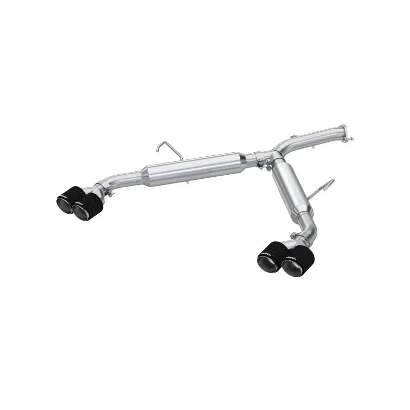 Mbrp Armor Pro 2.5 Inch Axle-Back Quad Rear Exhaust For 22–24 Kia Forte Gt 1.6L Turbo 1