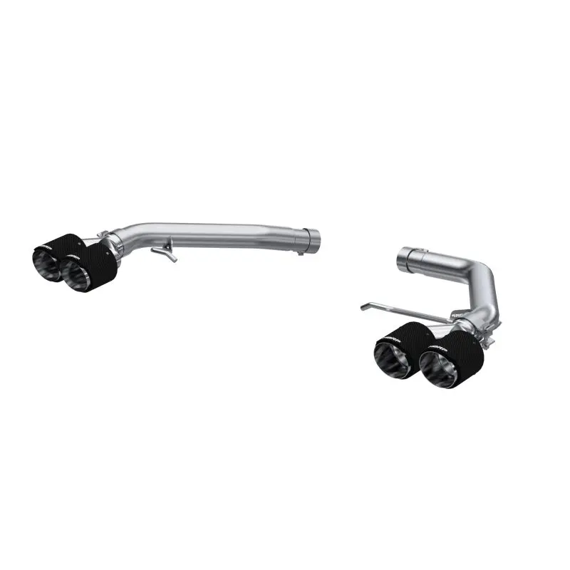 Mbrp Armor Pro 2.5 Inch Dual Axle-Back Exhaust Quad Cf Tips For 14–17 Audi Sq5 3.0T 1