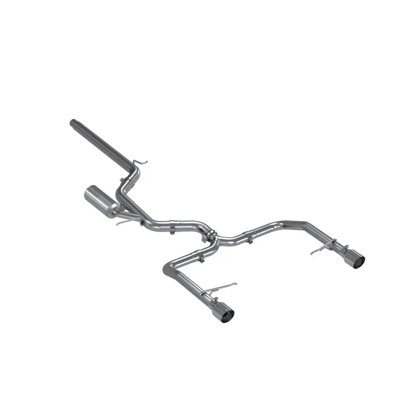 Mbrp Armor Pro 3 Inch Cat-Back Dual Exhaust 4 Inch Tip For 19–21 Vw Jetta Gli 2.0L Turbo 1