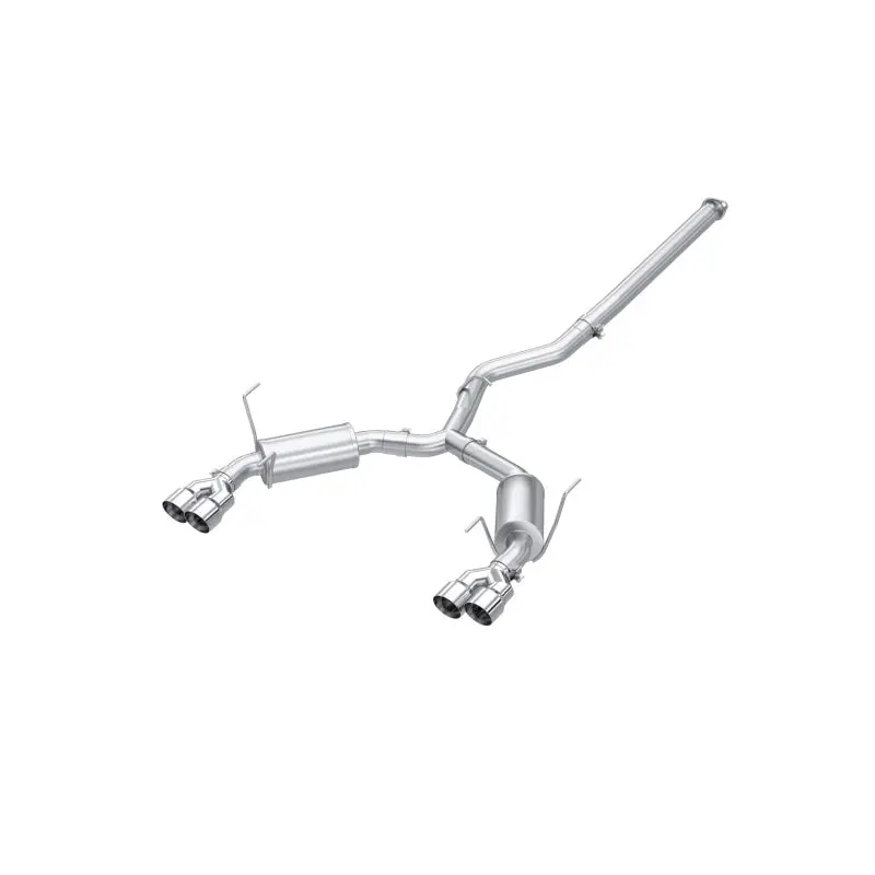 Mbrp Armor Pro 3 Inch Cat-Back Dual Split Rear Quad 4 Inch Tip For 22-25 Subaru Wrx 2.4L 1