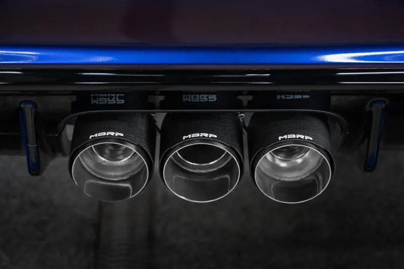 Mbrp Armor Pro 3 Inch Cat-Back Exhaust Triple Cf Tips For 23-25 Honda Civic Type R 2