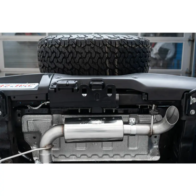 Mbrp Armor Pro 3 Inch Cat-Back High Clearance Exhaust For 21–25 Ford Bronco 2.3L/2.7L 2