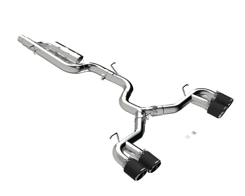Mbrp Armor Pro 3 Inch Cat-Back Quad Exhaust Cf Tips For 22-25 Volkswagen Golf R 2.0L 1