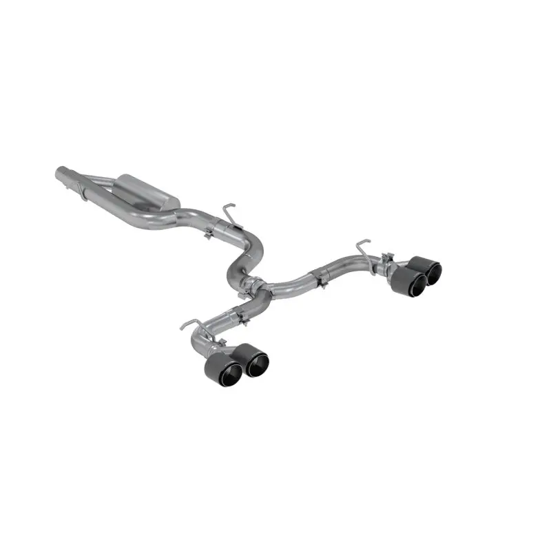 Mbrp Armor Pro 3 Inch Cat-Back Quad Rear 4 Inch Cf Tips For 15-19 Vw Golf R Mk7/Mk7.5 1