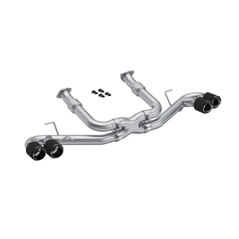 Mbrp Armor Pro 3In Cat-Back Exhaust W/ 4.5" Cf Tips For 20–25 Chevy Corvette C8 1