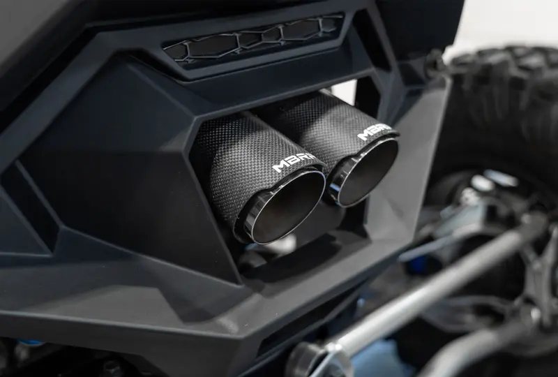Mbrp Dual Outlet Gasoline Exhaust For 2022-2025 Polaris Rzr Pro R1000 - At-9533P 1