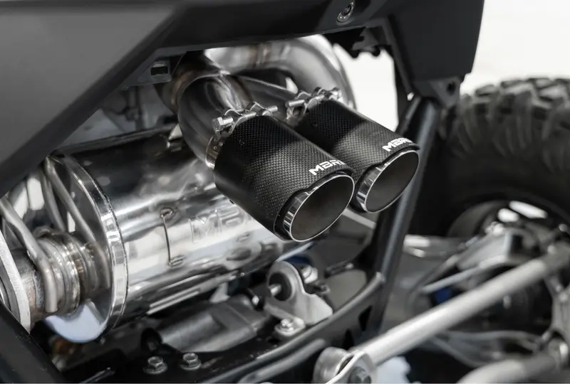 Mbrp Dual Outlet Gasoline Exhaust For 2022-2025 Polaris Rzr Pro R1000 - At-9533P 2