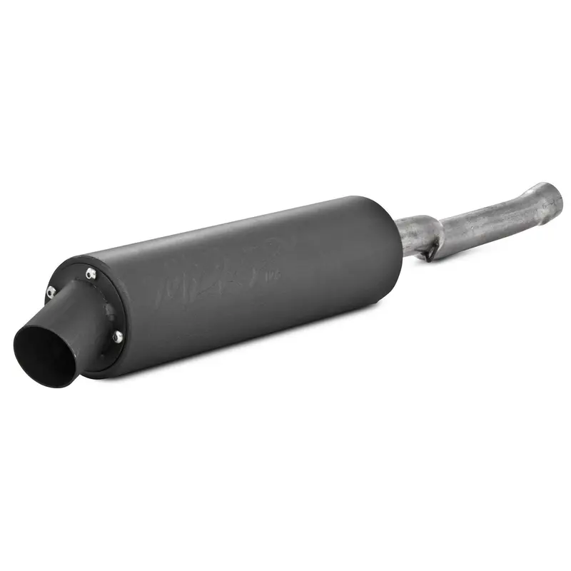 Mbrp Utility 3.5 Inch Slip-On Exhaust Muffler Black For 87–95 Yamaha Yfm350 Moto-4 1