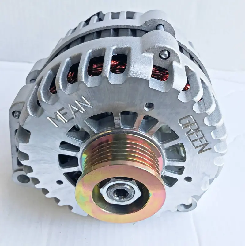 Mean Green High Output Alternator For 96-00 Gm 6.5L Diesel 1