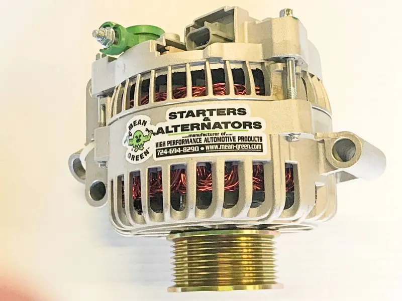 Mean Green High Output Alternator For 99-03 7.3L Powerstroke 1