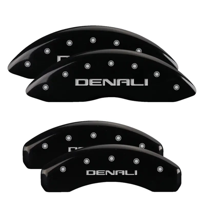 Mgp Black Caliper Covers Front & Rear Set For 2015-2020 Gmc Yukon Denali 1