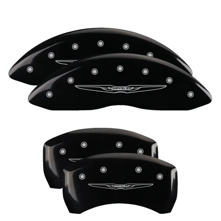 Mgp Black Caliper Covers Set For 2011-2023 Chrysler 300 S/C/Touring/Limited 1