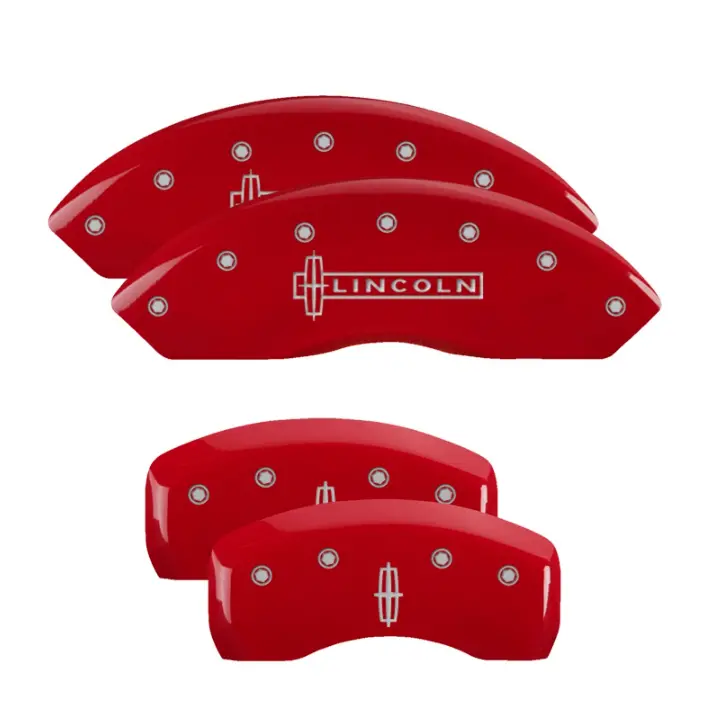 Mgp Red Caliper Covers Set For 2013-2019 Lincoln Mkz Reserve/Select/Hybrid 2.0L 1