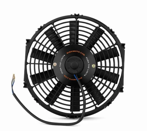 Mishimoto 12 Inch High-Flow 1150 Cfm Slim Radiator Cooling Fan Kit - Universal 1