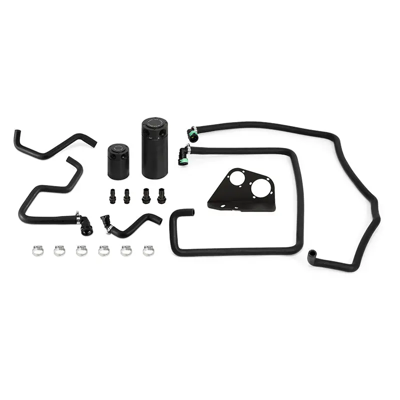 Mishimoto 12Oz & 3Oz Baffled Oil Catch Can Kit For 2017-2020 Ford F-150 3.5L 1