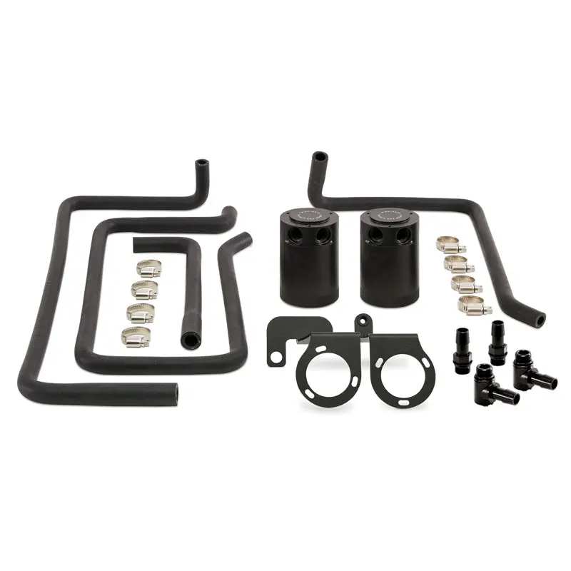 Mishimoto 3Oz Aluminum Baffled Oil Catch Can System For 2009-2020 Nissan 370Z 1