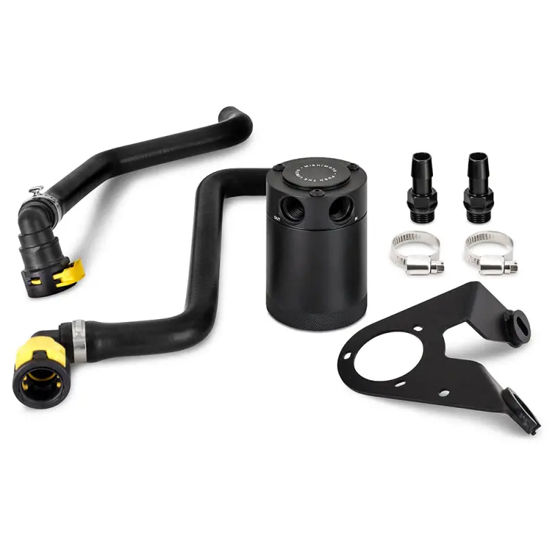 Mishimoto 3Oz Baffled Oil Catch Can Kit For 2021-2023 Ford Bronco 2.7L Ecoboost 1