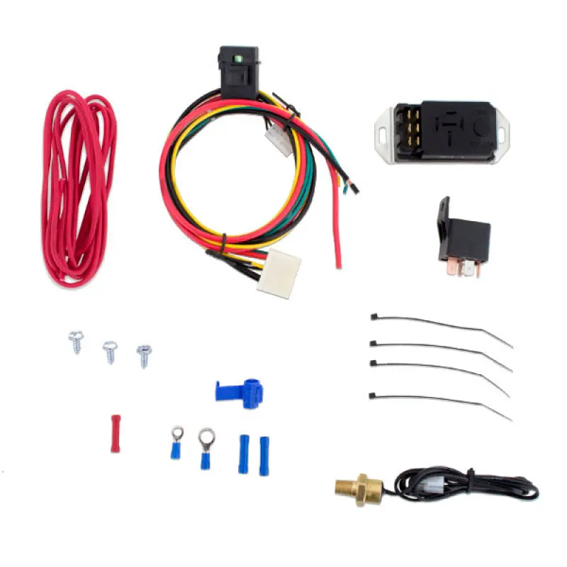 Mishimoto Adjustable 12V Electric Cooling Fan Controller Kit - 1/8In Npt Style Temp Sensor 1