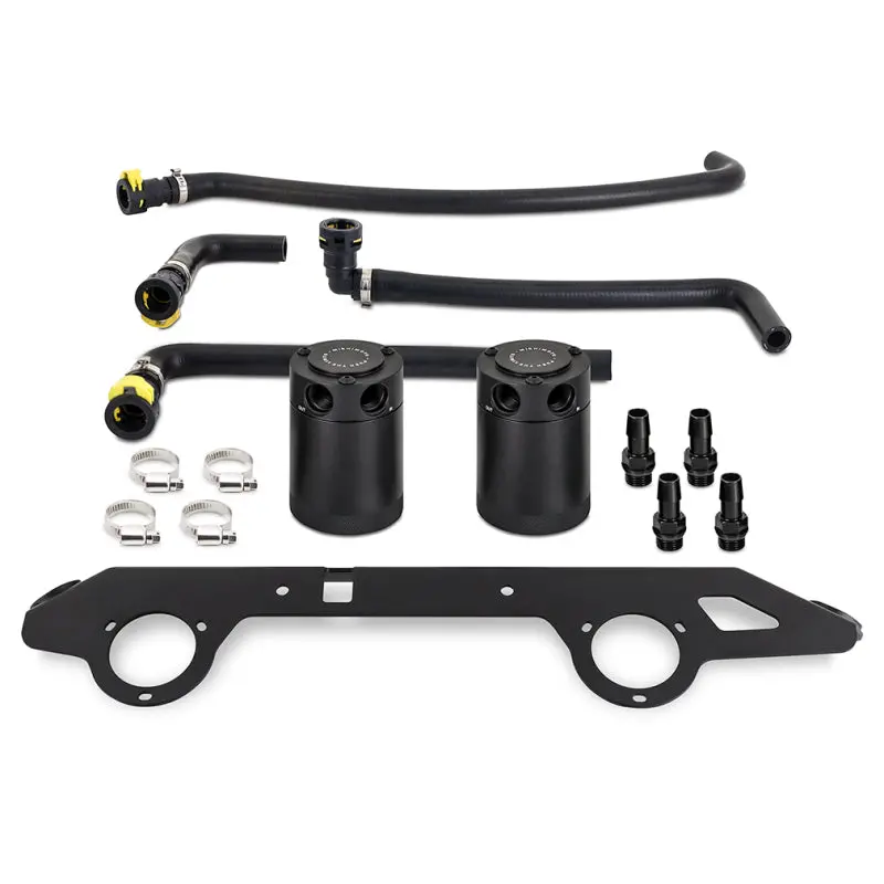 Mishimoto Baffled Oil Catch Can System For 2023-2024 Ford Bronco 2.7L Ecoboost 1
